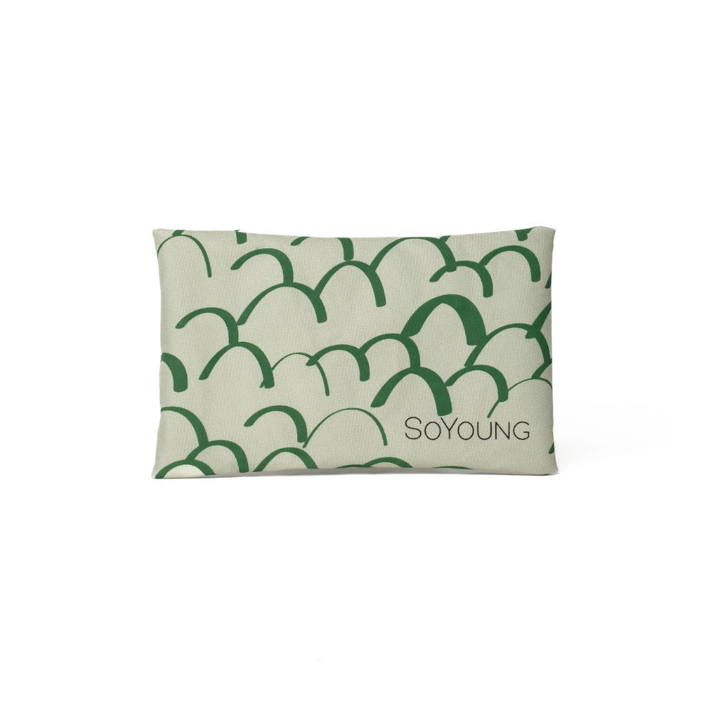 Durable Raw Linen Ice Pack with Dino - Scale Design for Fresh Meals