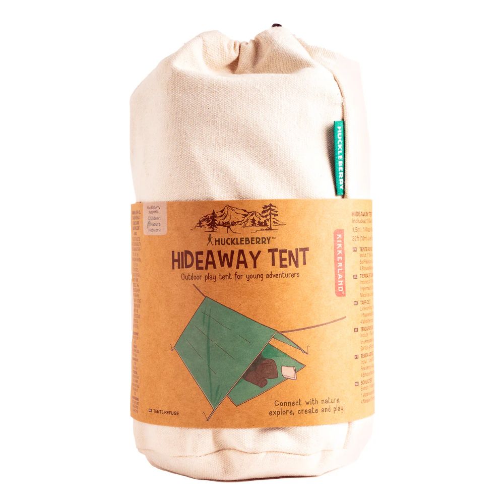 Water-Resistant Huckleberry Outdoor Play Bag and Tent for Young Explorers