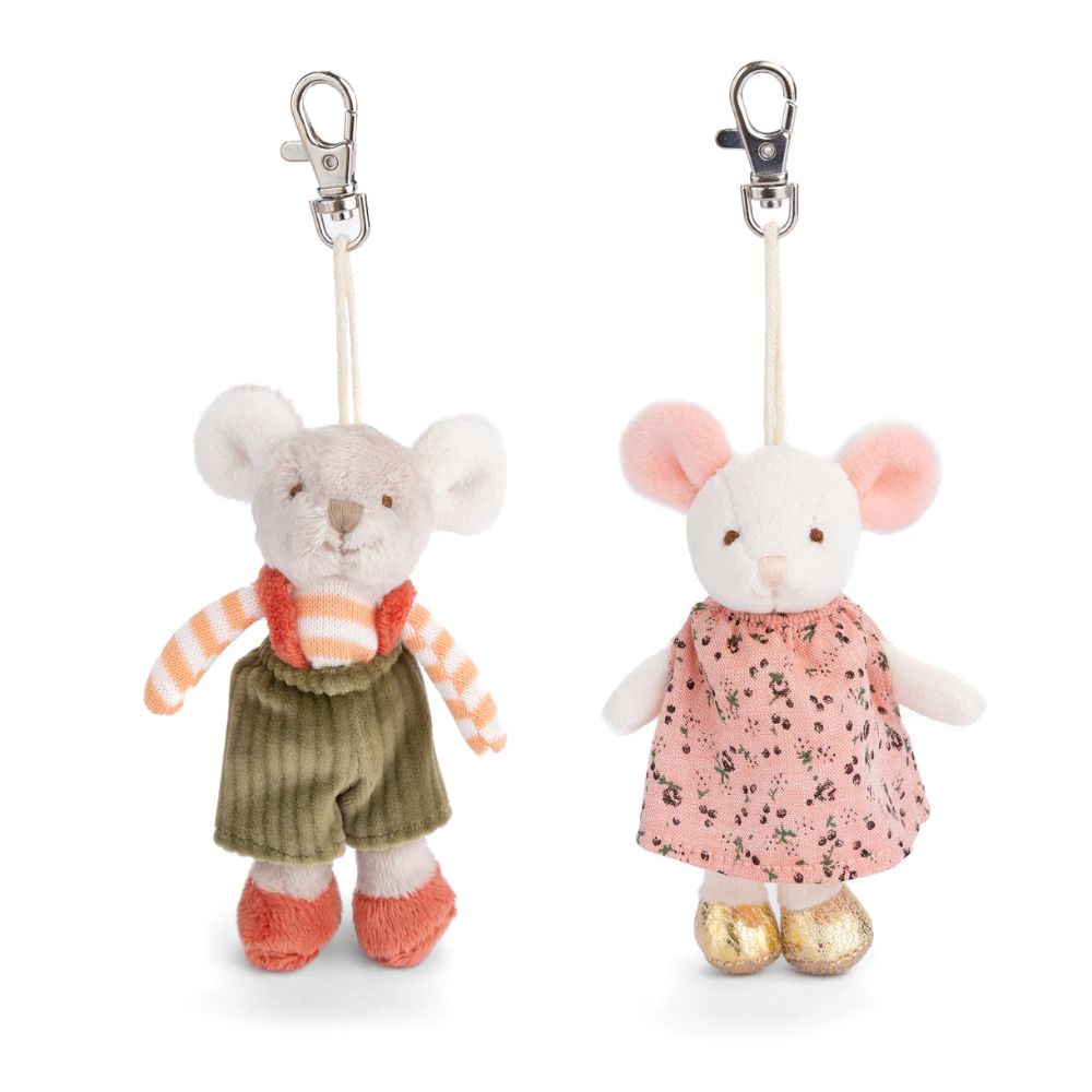 Henry & Ingefrid Assorted Adorable Miniature Mouse Bag Charms