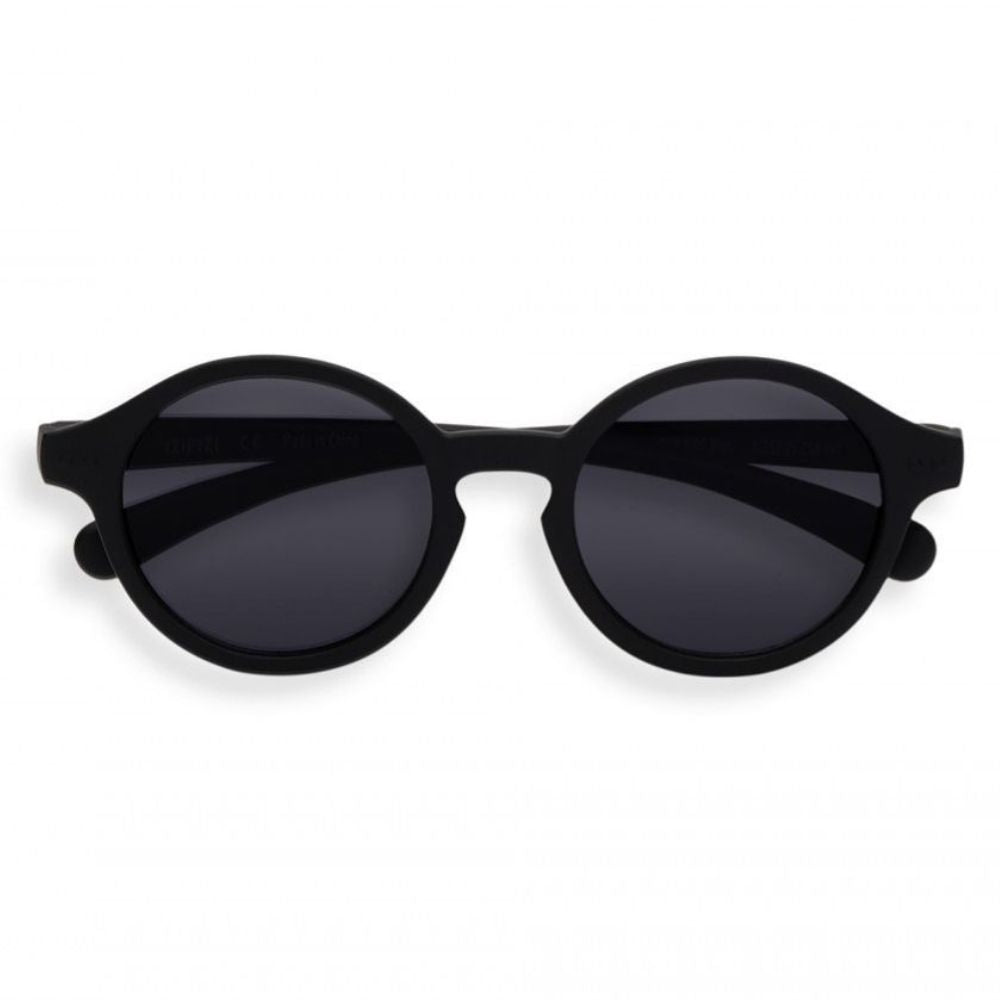 Izipizi Stylish Black Sunglasses for Kids Aged 3 to 5 Years from the SUN Kids+ Collection
