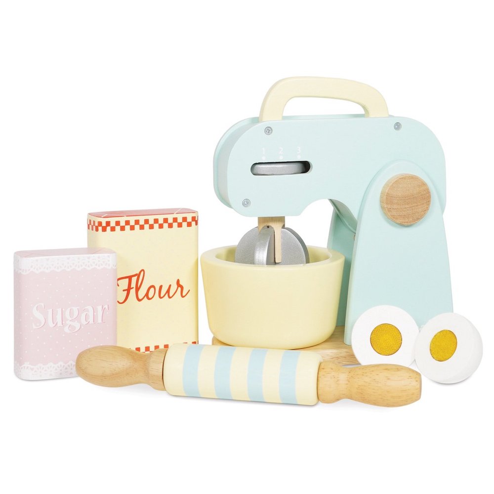 Le Toy Van Wooden Toy Kitchen Mixer Set for Kids