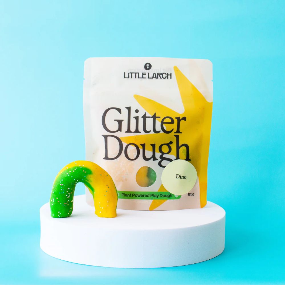 Sparkling All - Natural Dinosaur - Themed Play Dough