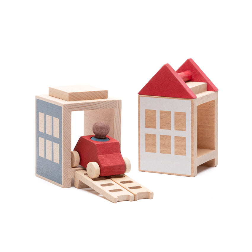 Lubulona Lubu Town Summerville Mini - Educational Creative Construction Toy Set