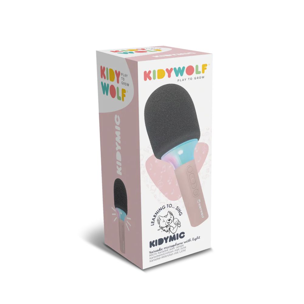 Pink Kidywolf Karaoke Microphone - A Fun Musical Toy for Kids
