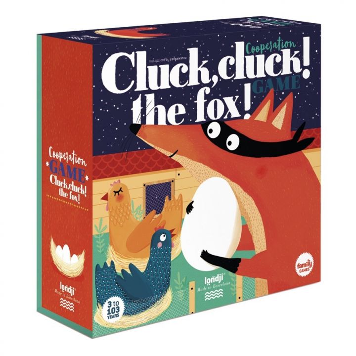 Londji's Fun Family Game: Save Eggs & Chickens from the Fox