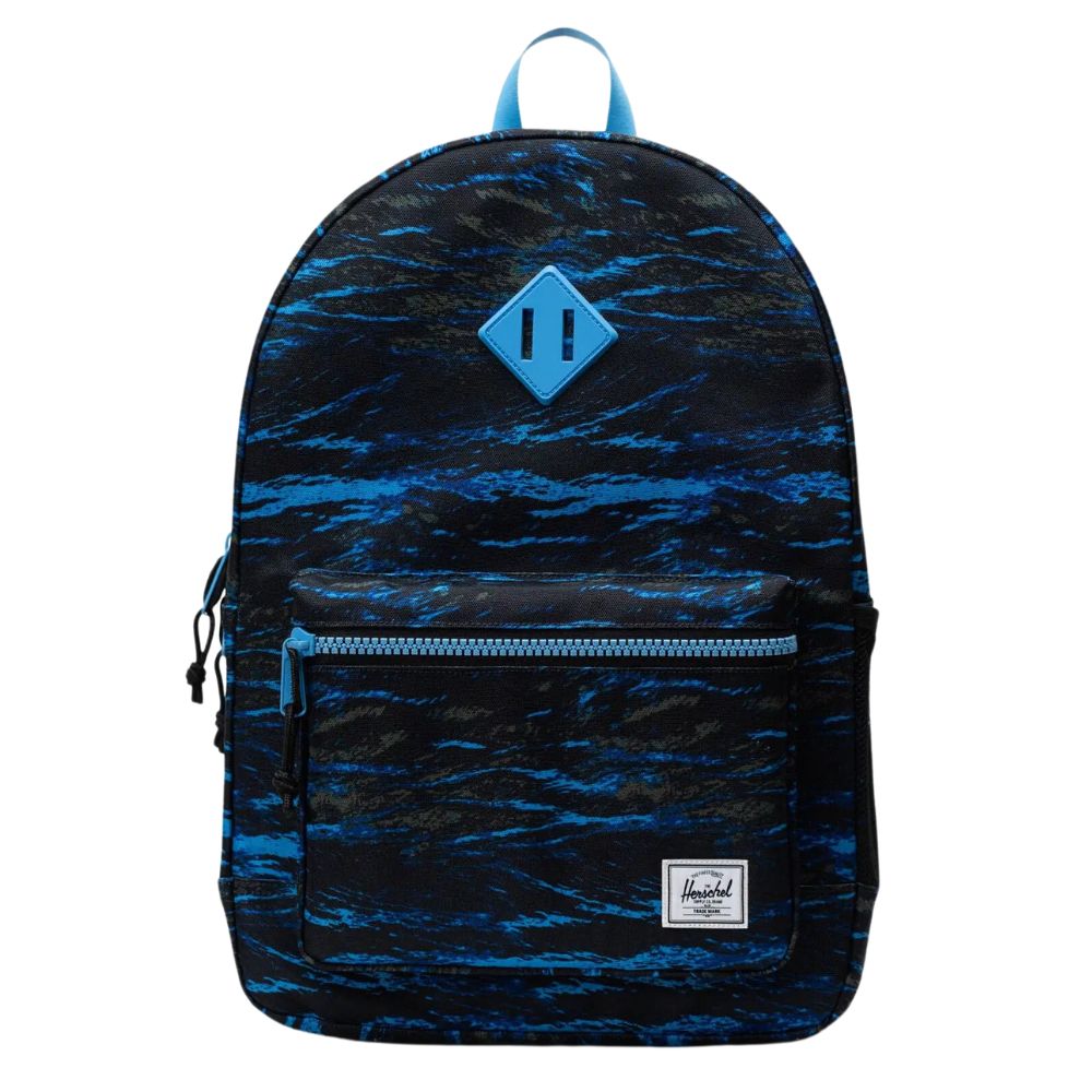 Herschel Heritage Youth Backpack - 26 Liter Capacity in Dune Waves Design