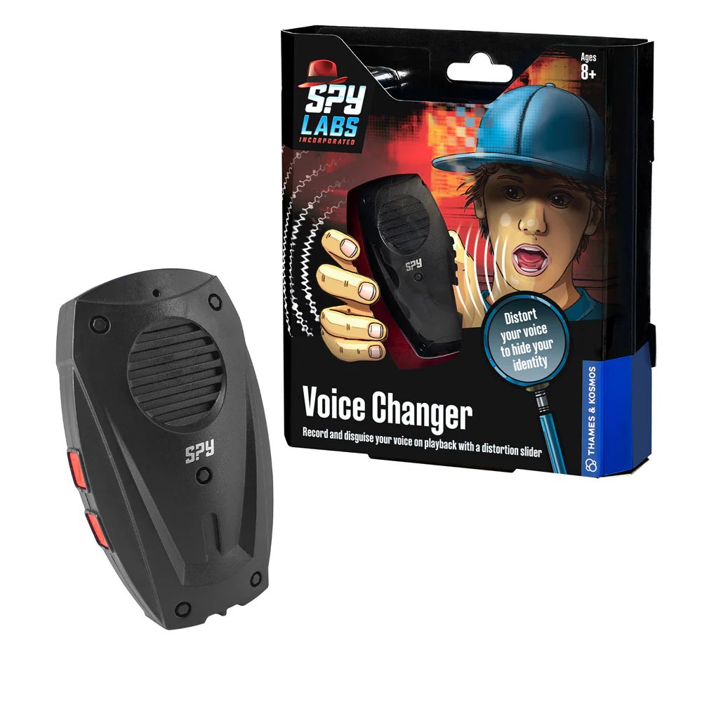 Spy Labs Voice Distorter: Ideal Voice Changer for Secret Spy Missions