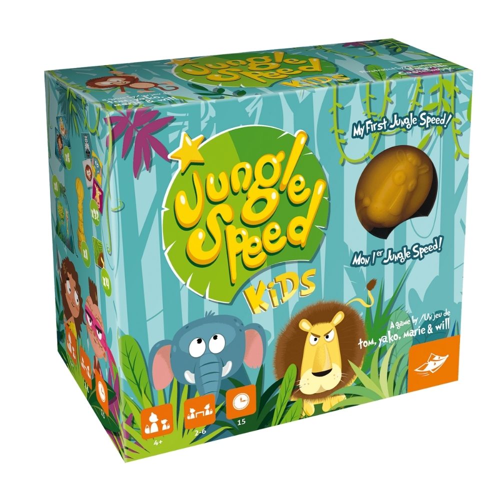 Jungle Speed Kids - An Exciting Memory and Reflex Board Game for Youngsters