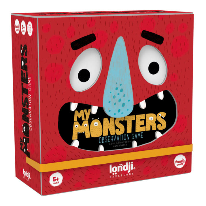Londji Educational My Monsters Building Game for Kids Aged 5+