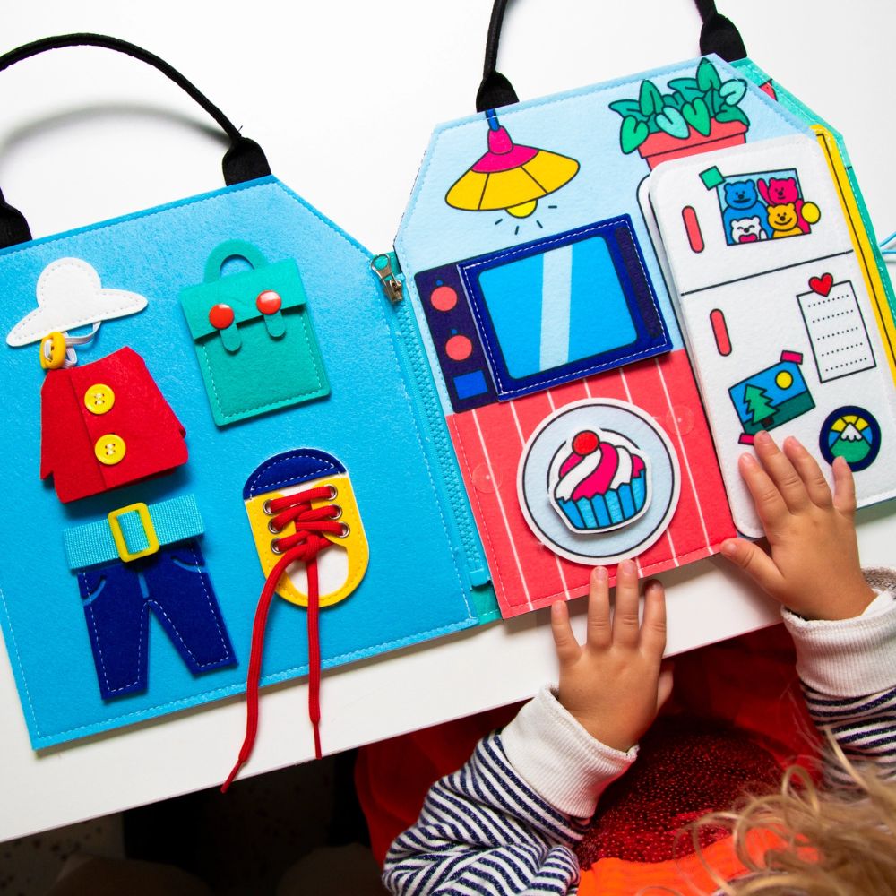 Omy Educational Montessori Play Kit for My Day, Ideal for 3+ Years Old