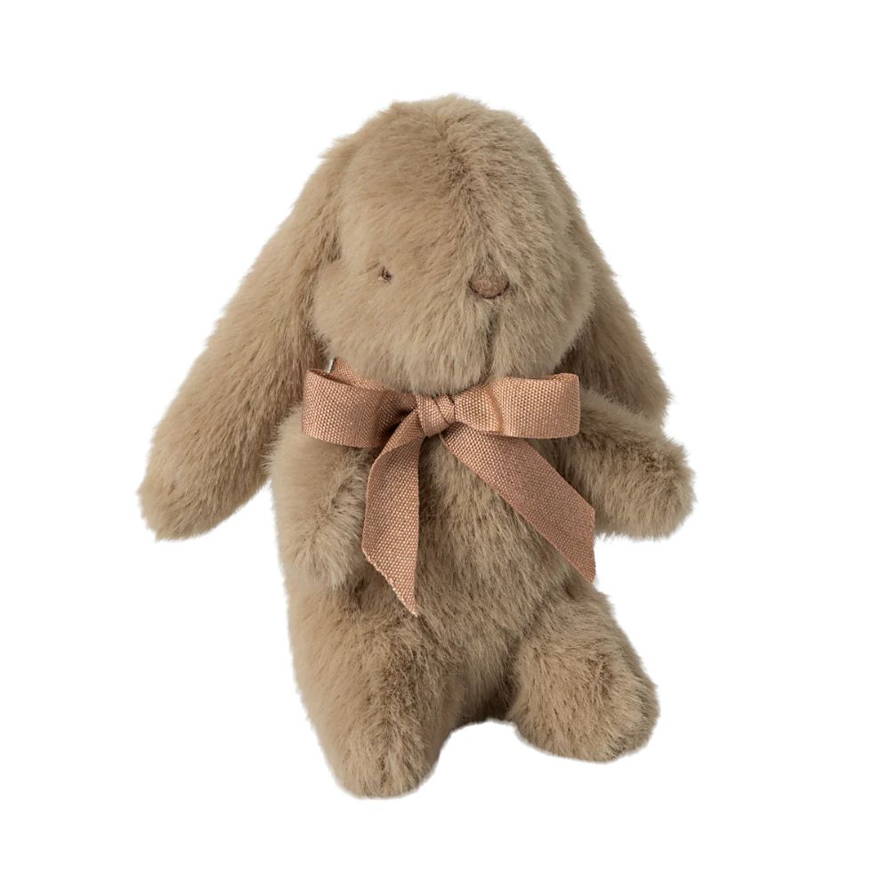 Maileg Mini Dusty Brown Bunny Plush Toy