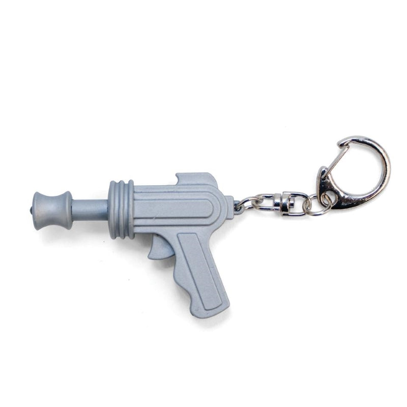 Space-themed LED Keychain Gun with Laser Function