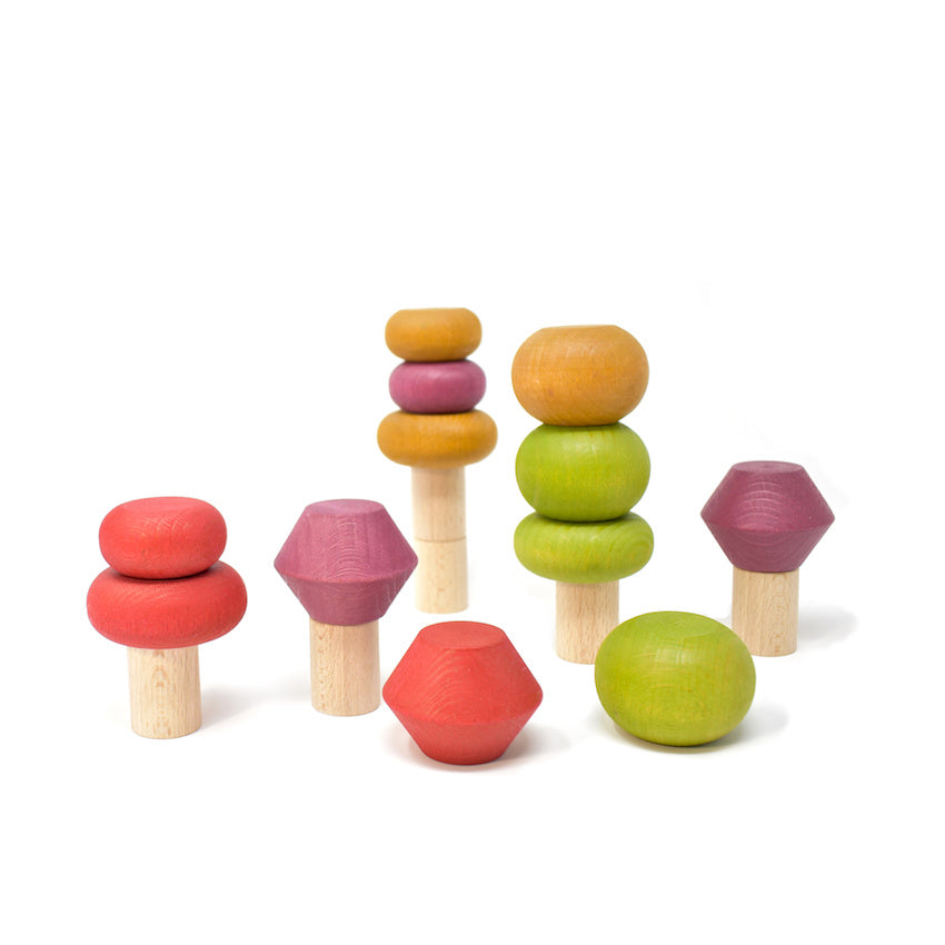 Lubulona Autumn Stacking Wooden Tree Toy Set