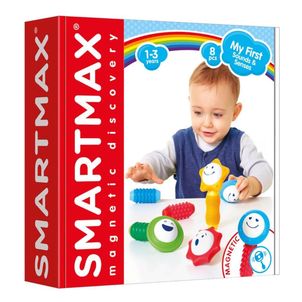 Smartmax My First Interactive Sounds and Senses Educational Toy Set - 8 Pieces