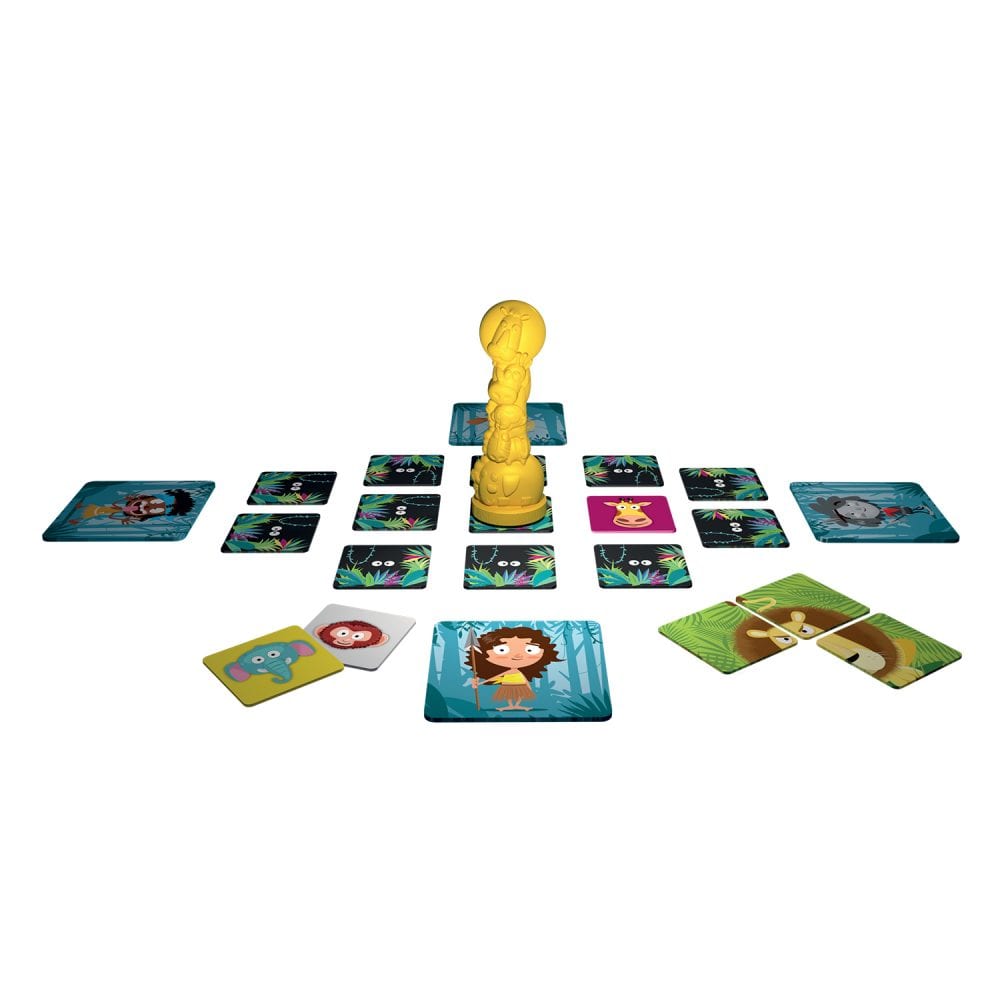 Jungle Speed Kids - An Exciting Memory and Reflex Board Game for Youngsters