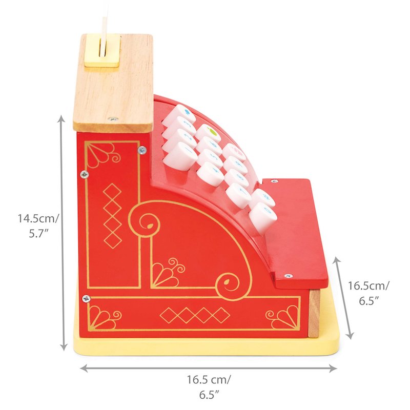 Le Toy Van Classic Wooden Cash Register Toy for Kids
