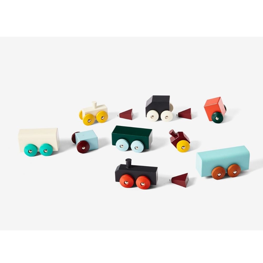 Modern Hovering Train Toys with Colorful Designs