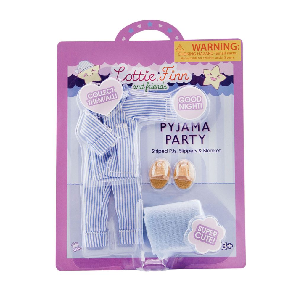Lottie Doll Pyjama Party Accessories - Ideal for First Slumber Party