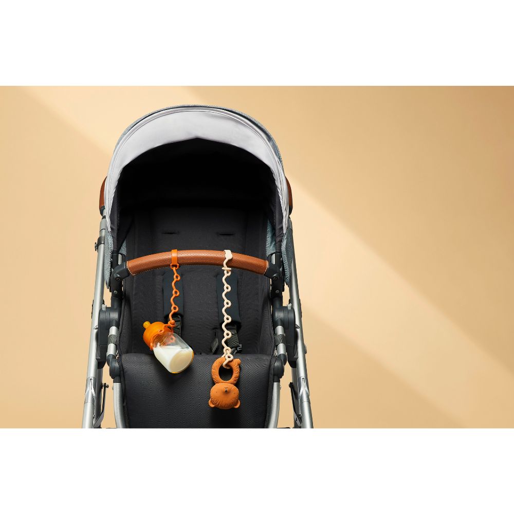 Two - Pack Food - Grade Silicone Clay - Style Fun Straps for Baby Essentials