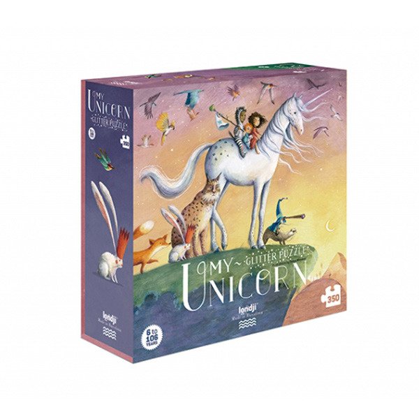 Londji 350 - Piece Glittered My Unicorn Puzzle for All Ages