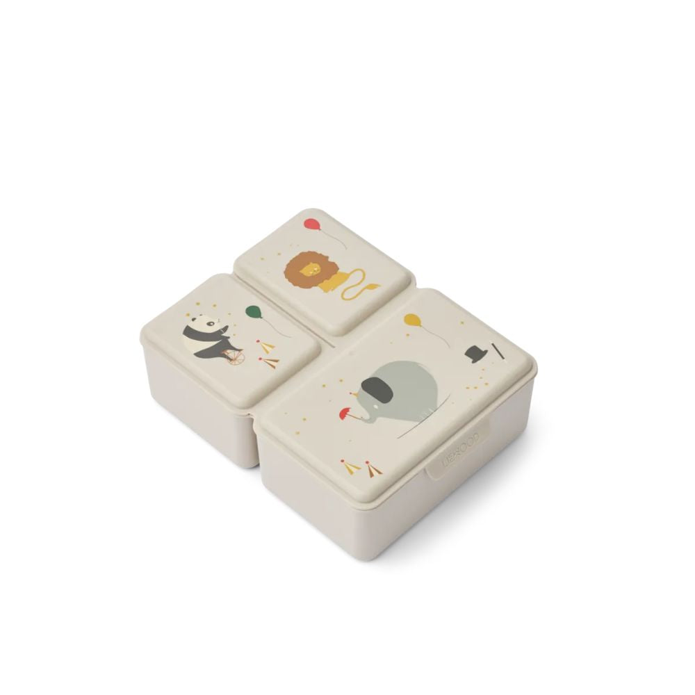 Liewood Driss Circus-themed Divider Lunchbox for Kids