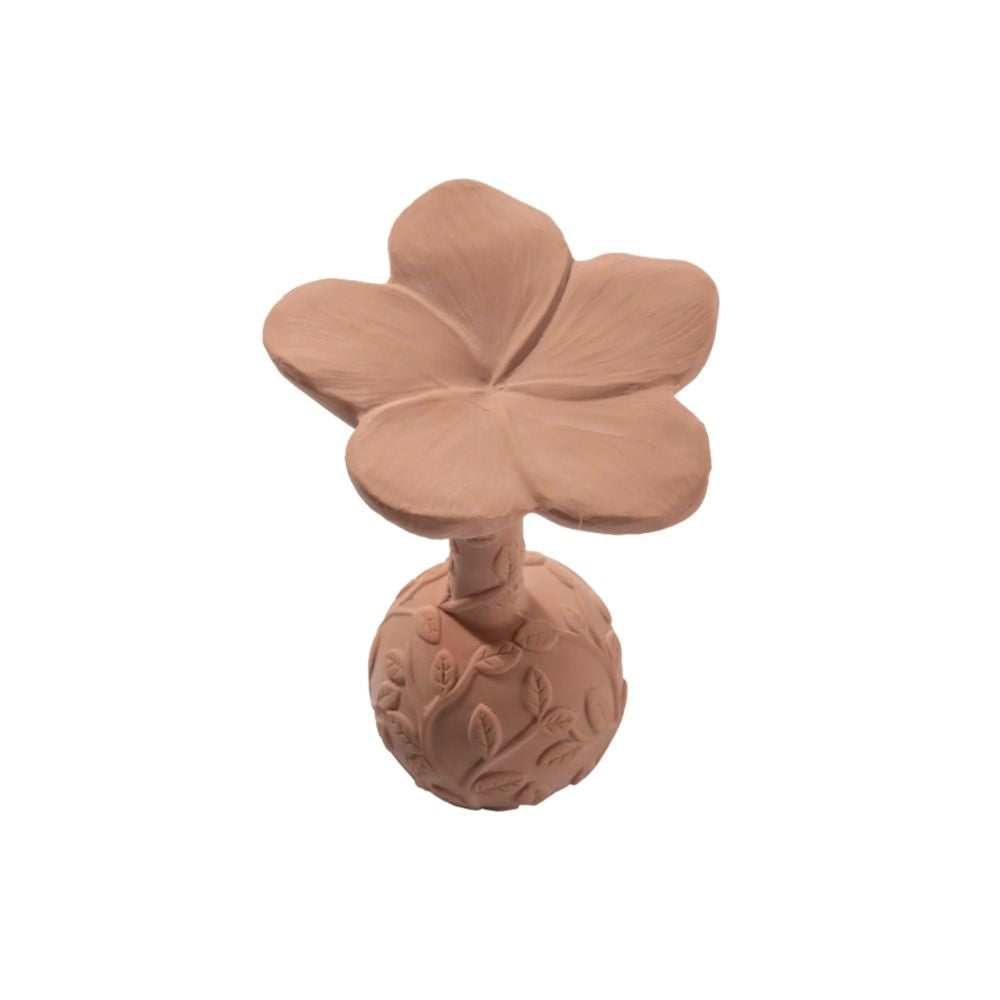 Natruba Rose - Decorative Plumeria Rattle for Babies