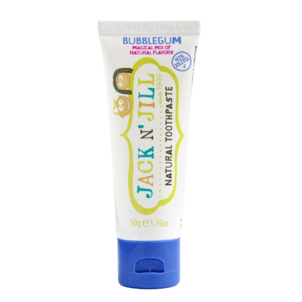 Jack N' Jill All - Natural Bubble Gum Flavored Toothpaste for Kids