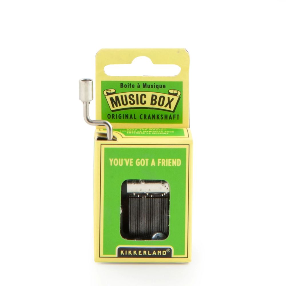 Charming Hand Crank Music Box - You've Got a Friend