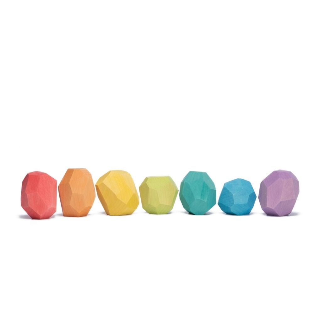 Colorful Ocamora Building Stones Set - 7 Pieces