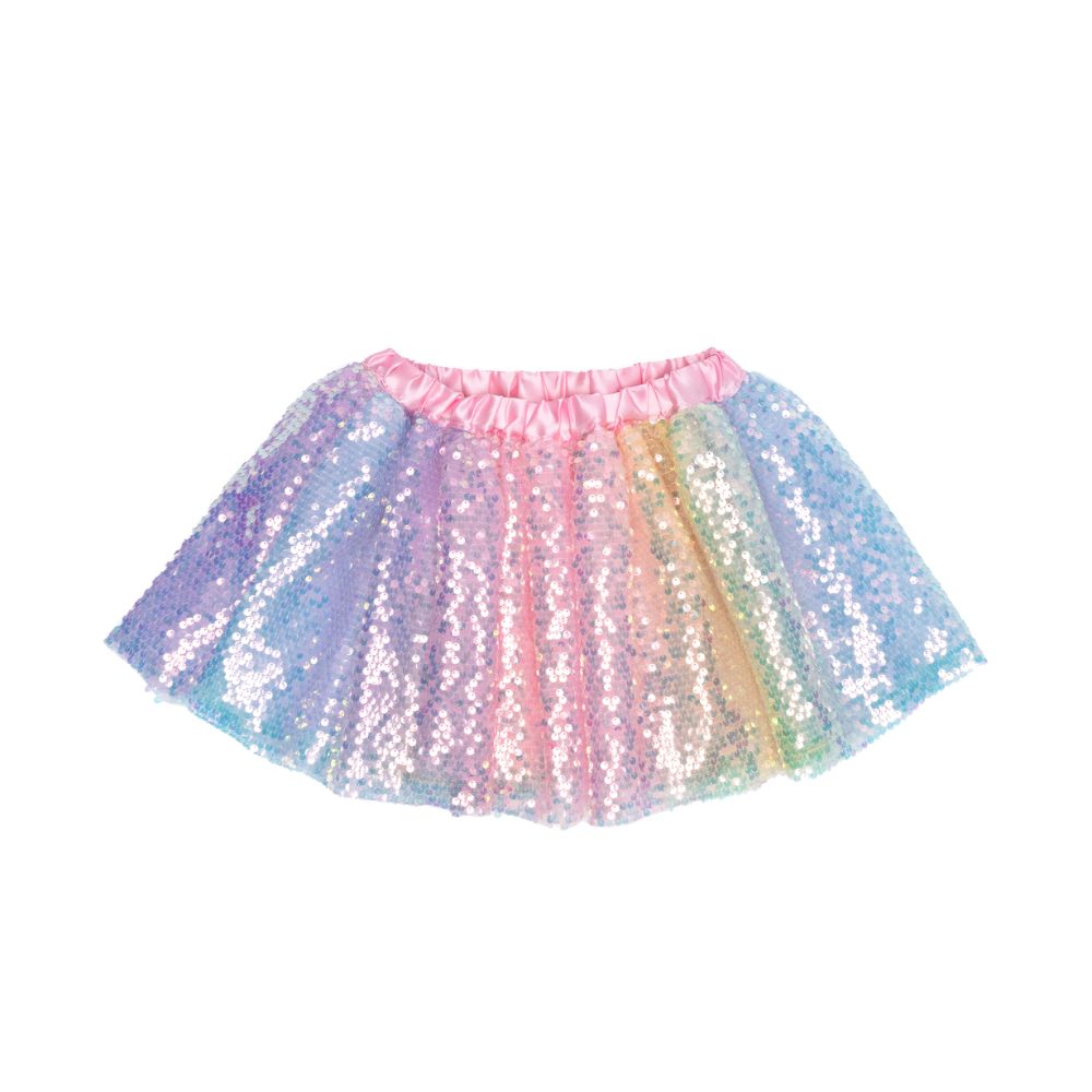 Vibrant Ombre Sequins Tutu Skirt in Sizes 4 - 6