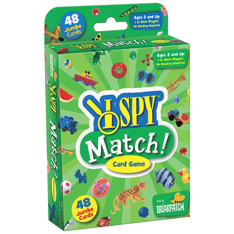 I Spy Matching Card Game - A Brain - Teasing Memory Game for All Ages