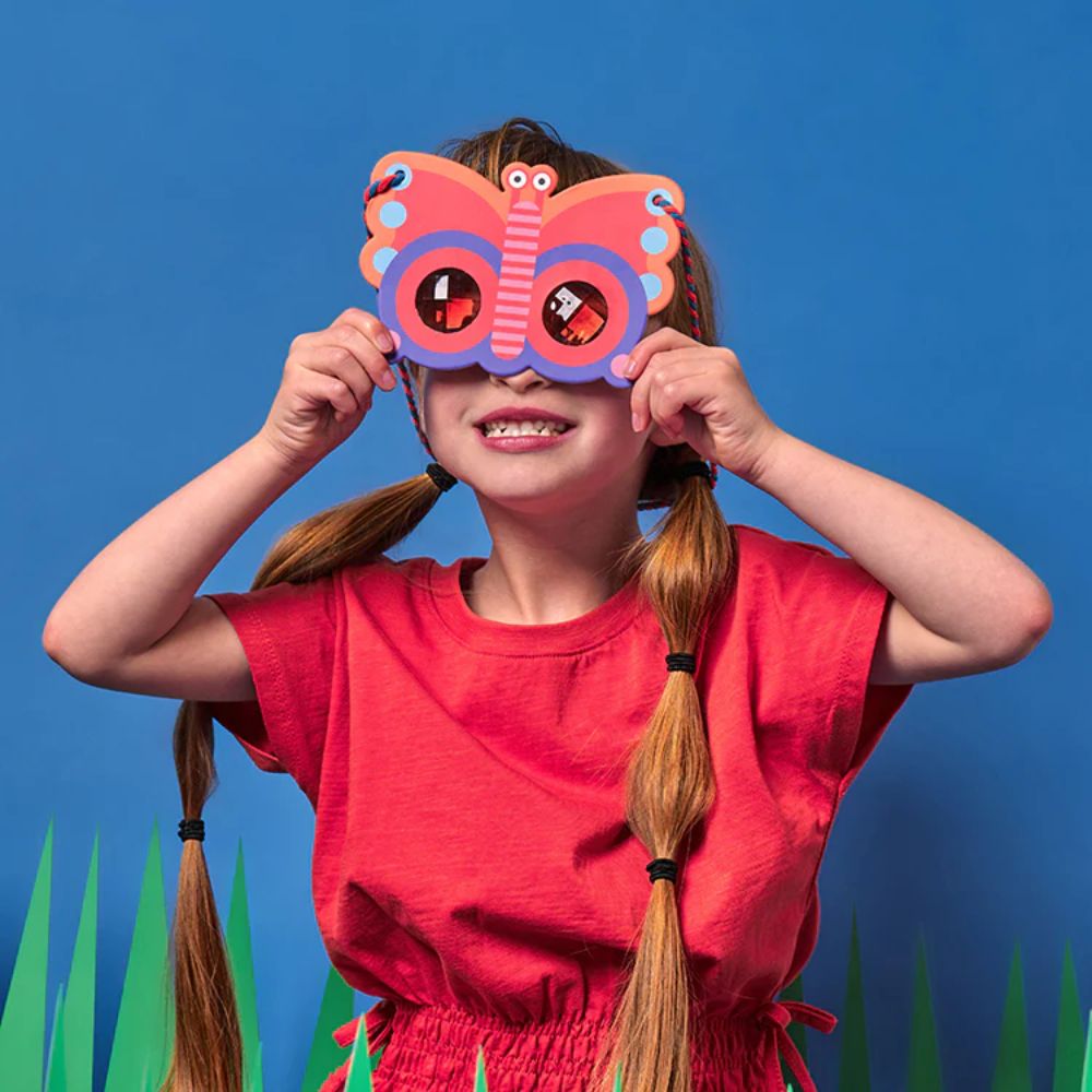 Kidoki Wearable Butterfly-Shaped Prism Lenses for Colorful Views