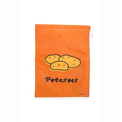 Kikkerland High - Quality Polyester Drawstring Potato Storage Bag for Keeping Potatoes Fresh