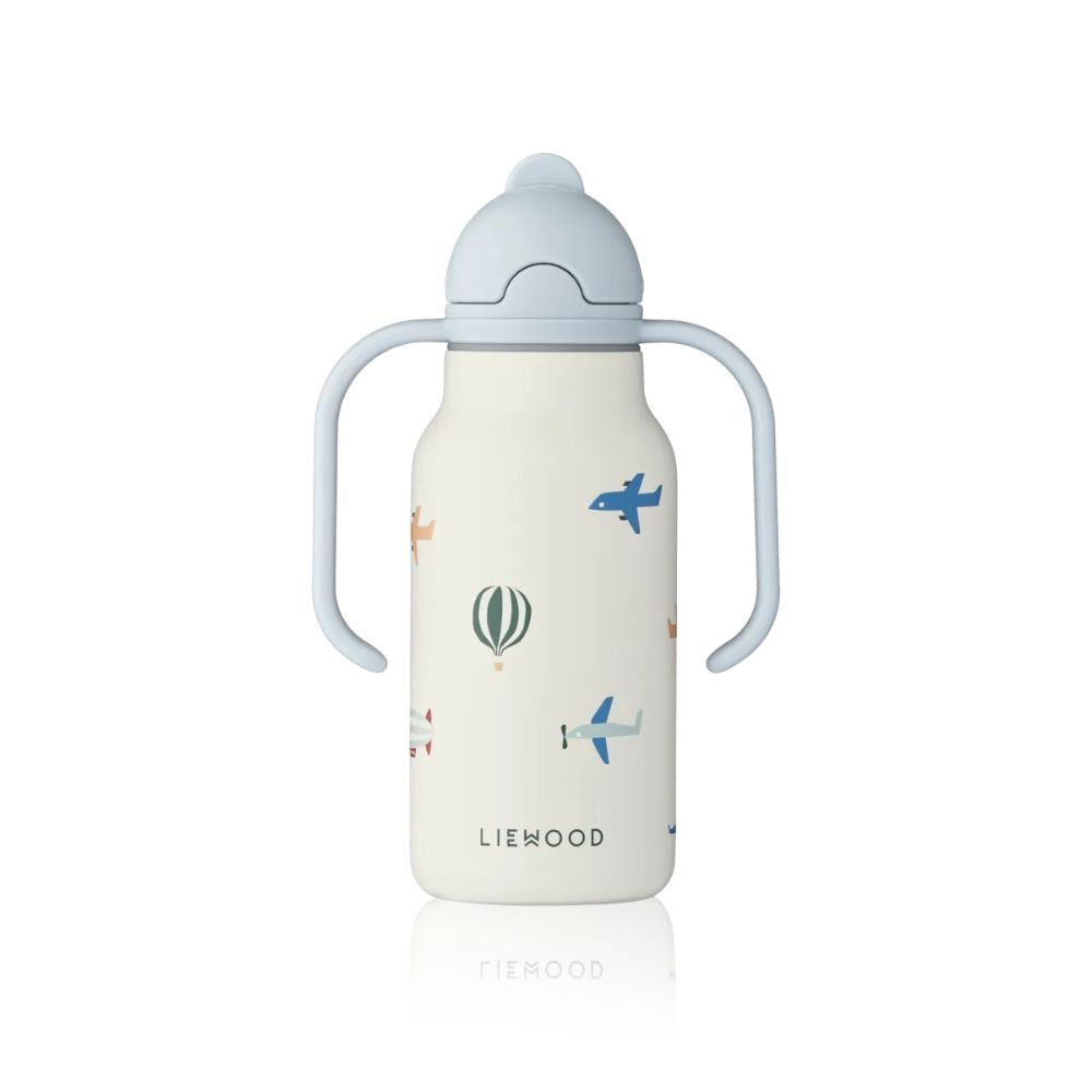 Liewood Kimmie 250ml Aviator Style Steel Water Bottle for Toddlers