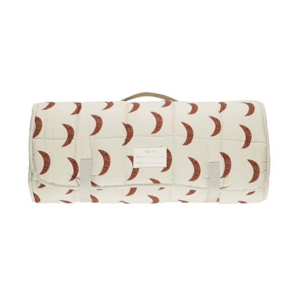 Rylee + Cru 100% Polyester Nap Mat with Moons All - Over Print