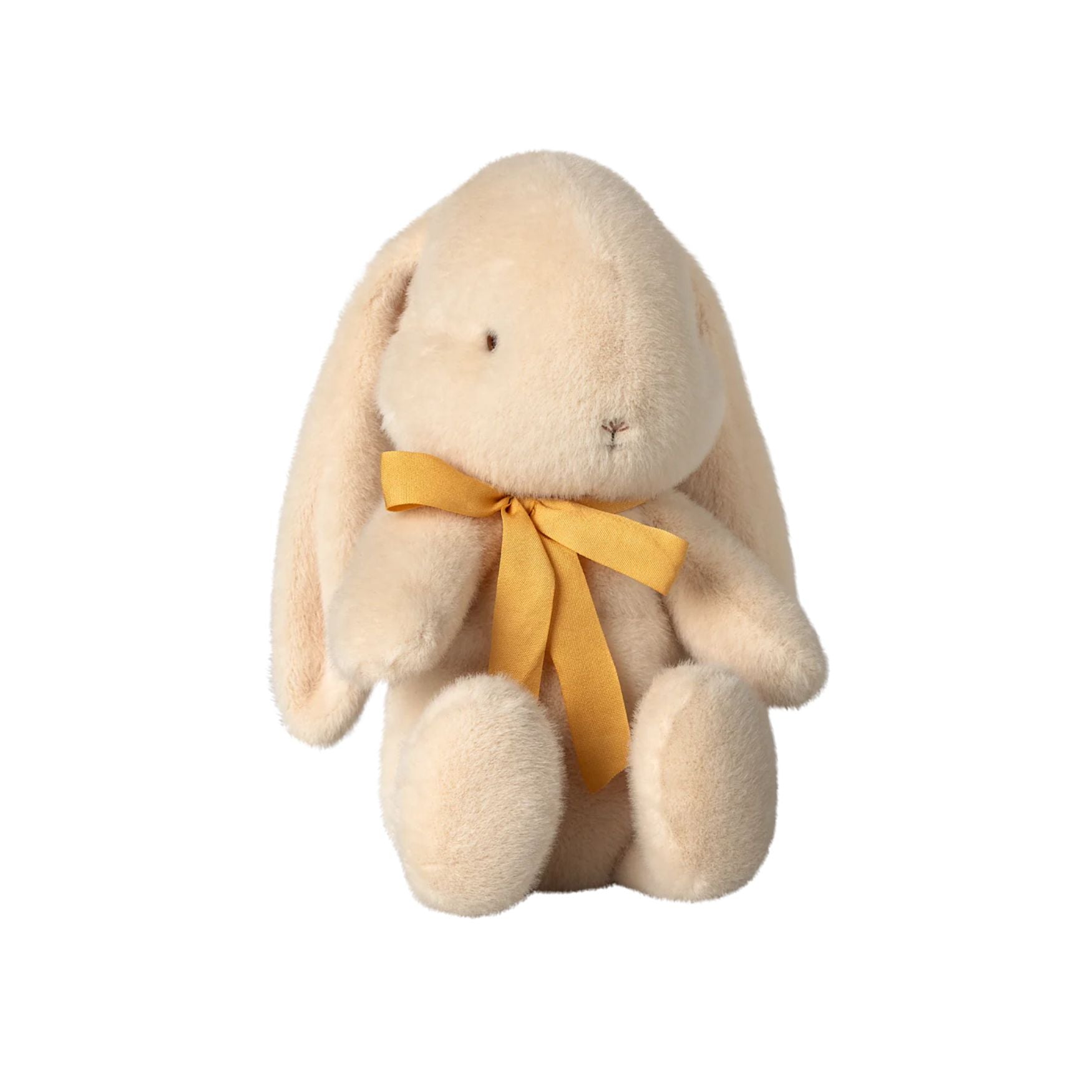 Medium Cream-colored Maileg Bunny Plush with a Charming Bow