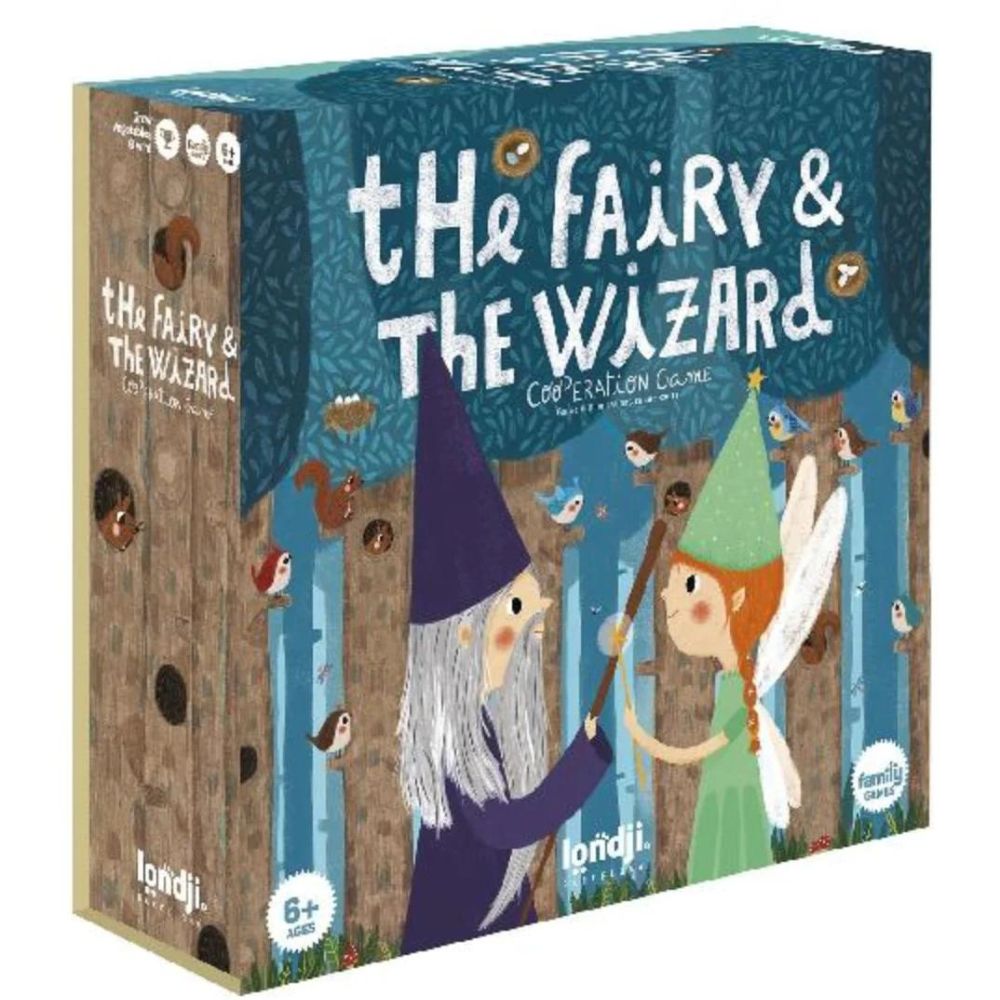 Cooperative Family Game: The Fairy vs. The Wizard - Build a Forest for Animals