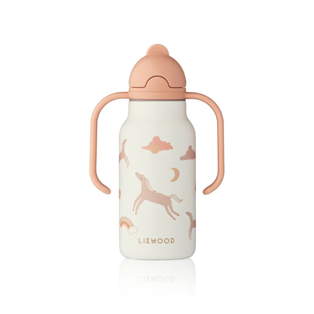 Liewood Kimmie 250ml Dream-themed Toddler-friendly Steel Water Bottle with Handles