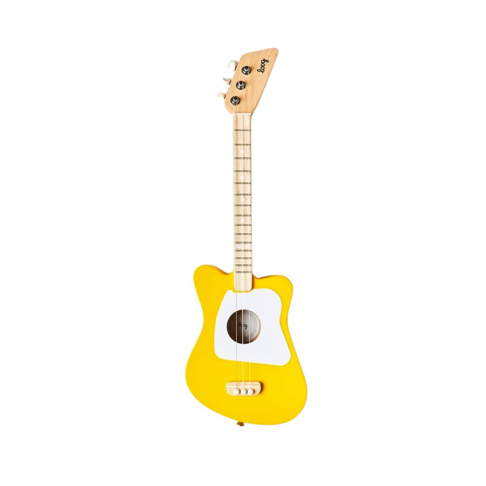 Yellow Loog Mini Acoustic Guitar Ideal for 3+ Kids