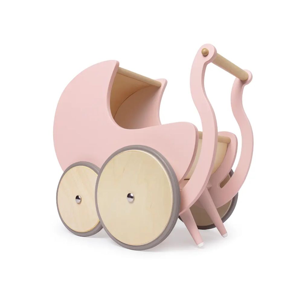 Rose - Colored Kinderfeets 2 - in - 1 Pram and Baby Walker