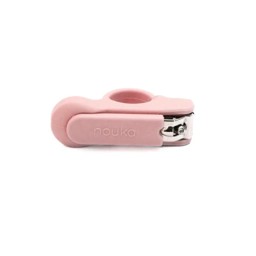 noüka Soft Blush Baby Nail Clippers for Hassle - free Nail Trimming