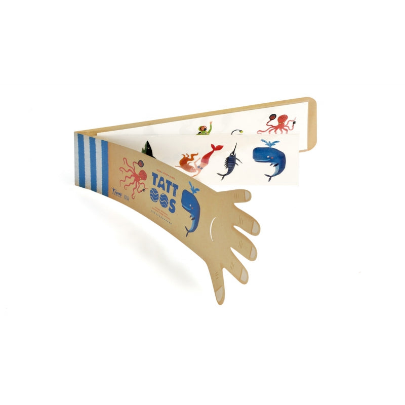 Londji Fantastic Ocean-themed Temporary Tattoos