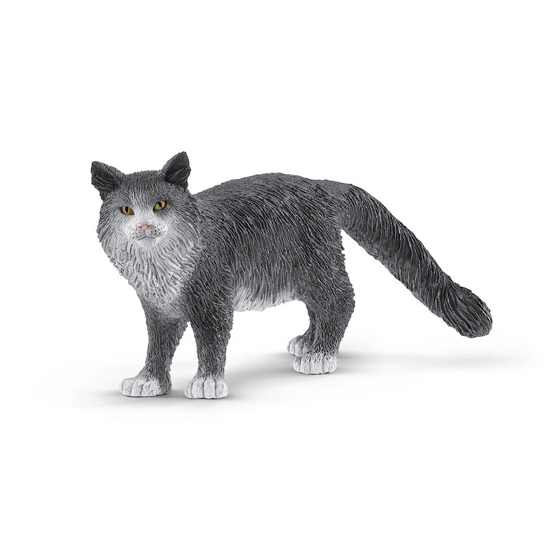 Schleich Collectible Maine Coon Cat Figurine