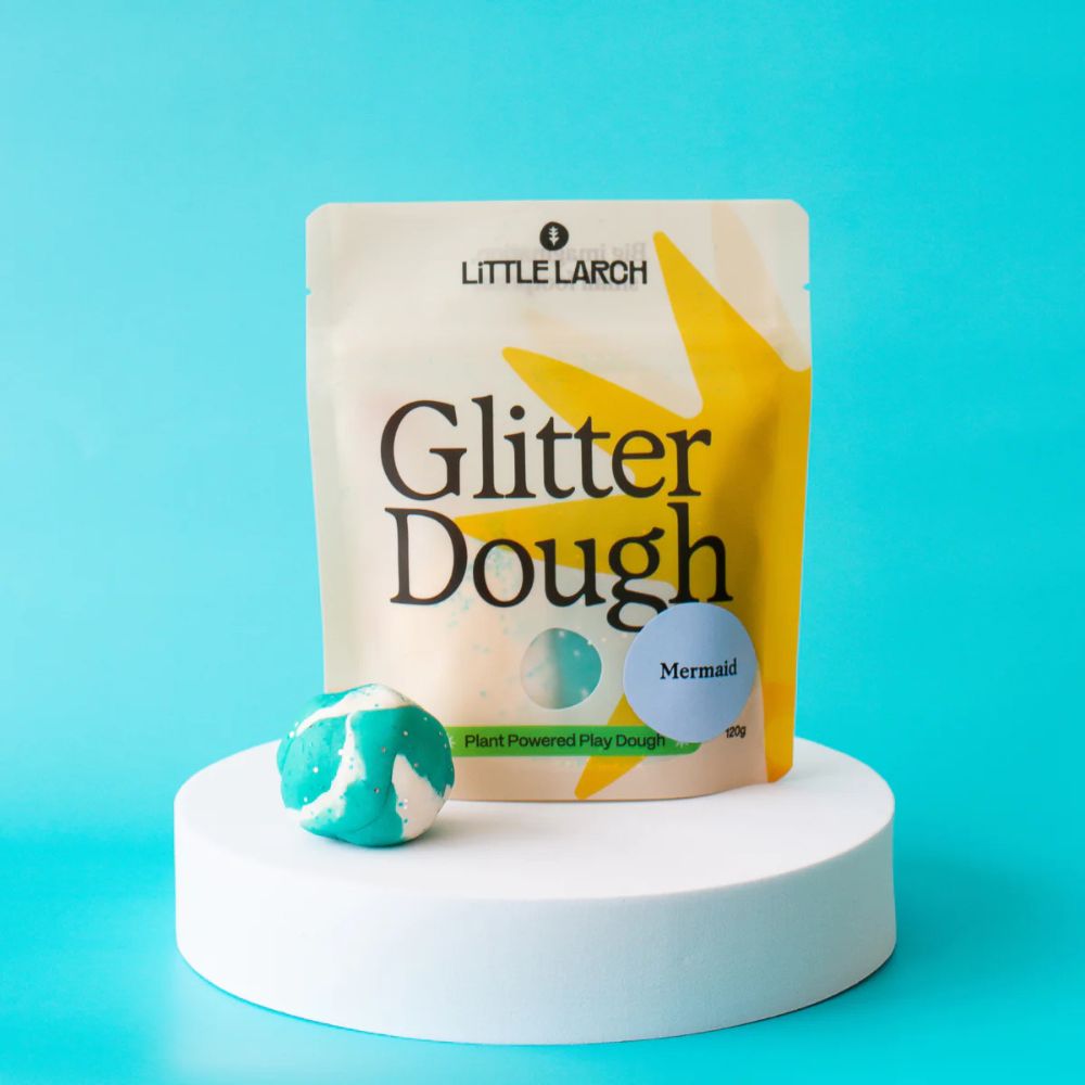 Sparkling All - Natural Glitter Mermaid Play Dough
