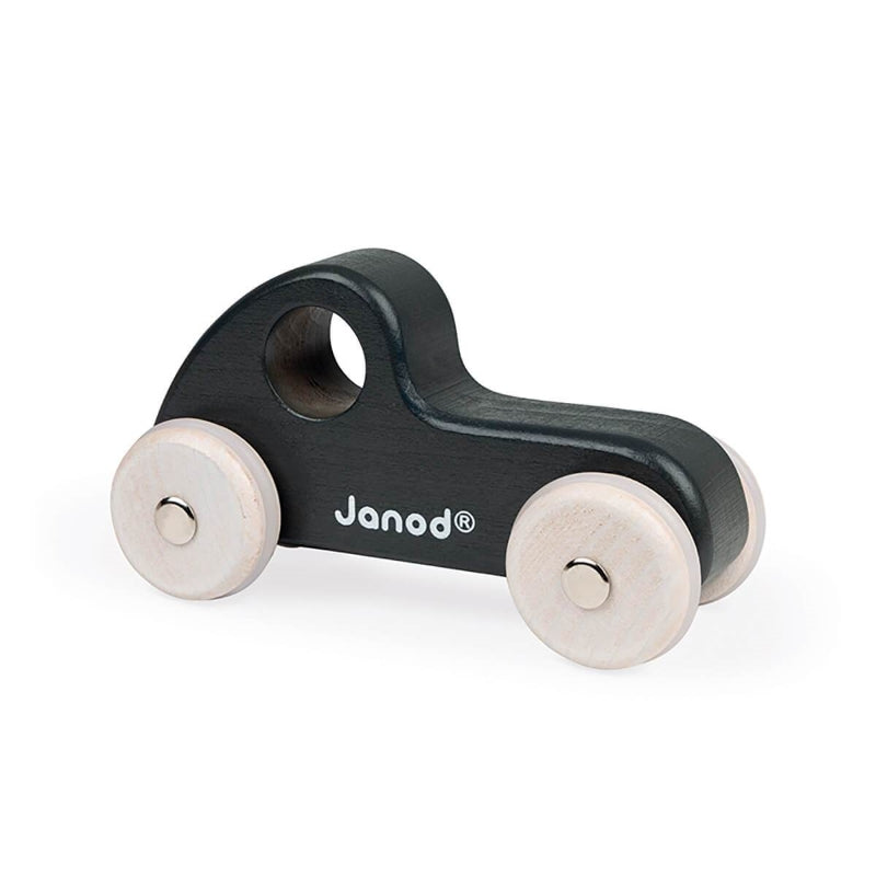 Janod Wooden Small Push Vehicles for Toddlers