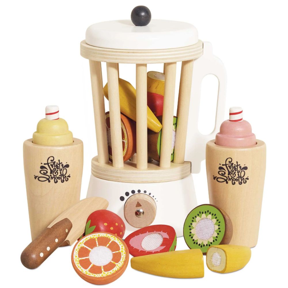Le Toy Van Retro-Style Fruit and Smoothie Blender Set for Kids