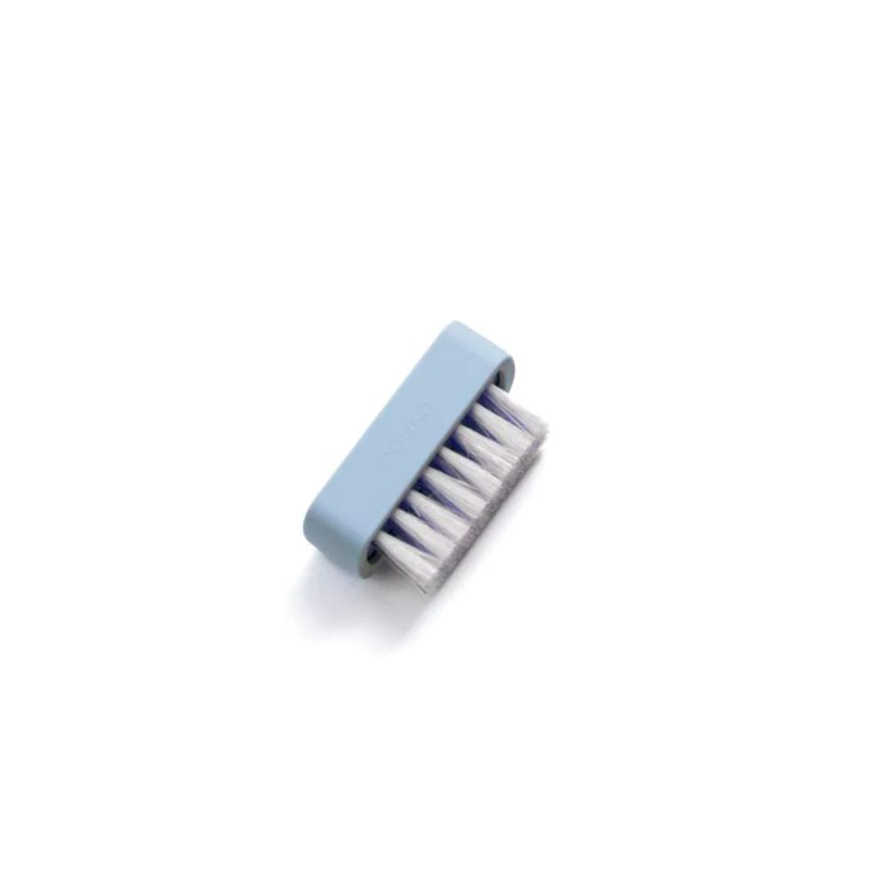 noüka Lily Blue Soft Natural Bristles Baby Nail Brush