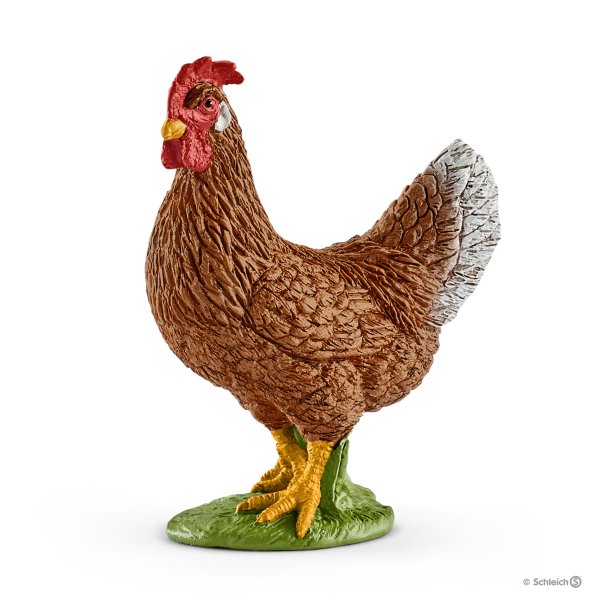 Schleich Realistic Hen Toy for Kids Aged 3 - 8