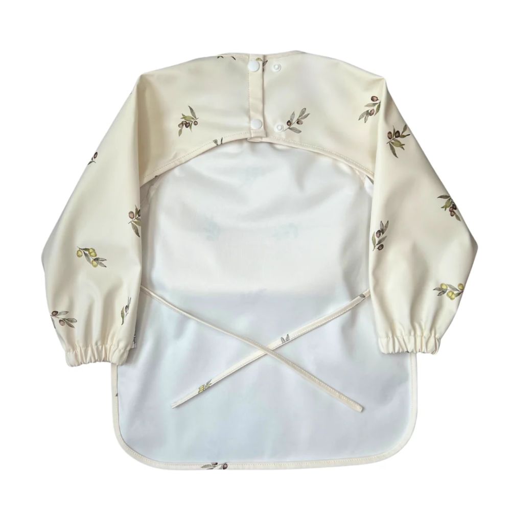 Neferland Classic Eco-Friendly High Pocket Long-Sleeved Bib for Kids