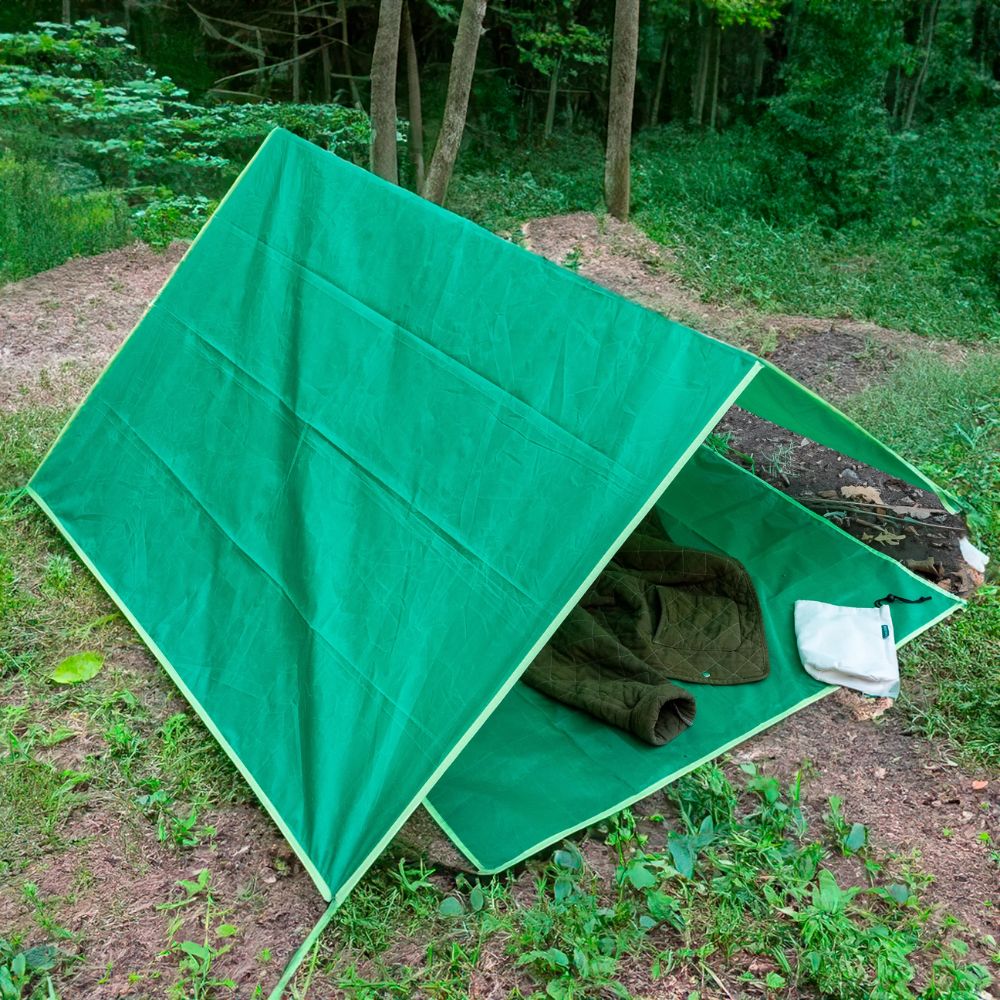 Water-Resistant Huckleberry Outdoor Play Bag and Tent for Young Explorers